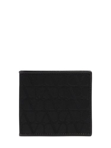 Toile Iconograph Billfold Wallet - VALENTINO GARAVANI - Modalova