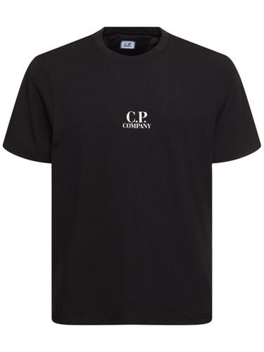 T-shirt Aus Jersey „30/1“ - C.P. COMPANY - Modalova