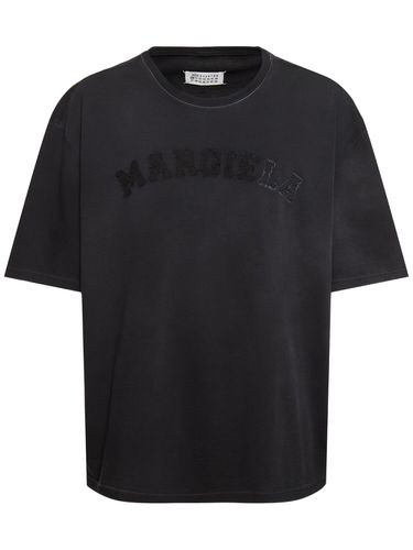 Cotton Logo T-shirt - MAISON MARGIELA - Modalova