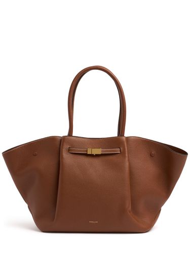 New York Grain Leather Tote Bag - DEMELLIER - Modalova