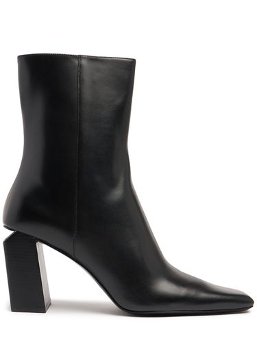 Mm Hohe Stiefeletten Aus Leder „toni“ - ALEXANDER WANG - Modalova