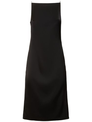 La Robe Spoglio Satin Midi Dress - JACQUEMUS - Modalova