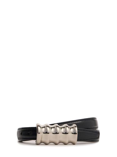 Cm Small Julius Smooth Leather Belt - KHAITE - Modalova