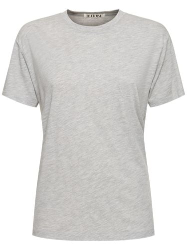 Short Sleeve Cotton T-shirt - ÉTERNE - Modalova