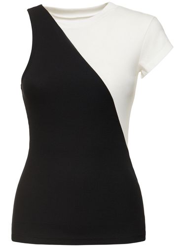 Top De Algoón Jersey Acanalado - MM6 MAISON MARGIELA - Modalova