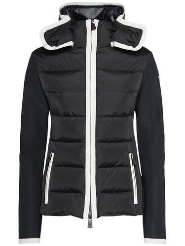 Giacca In Misto Nylon Con Imbottitura E Zip - MONCLER GRENOBLE - Modalova