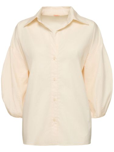 Flechada Cotton Poplin Shirt - JOHANNA ORTIZ - Modalova