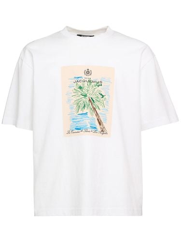 Camiseta De Algodón - JACQUEMUS - Modalova