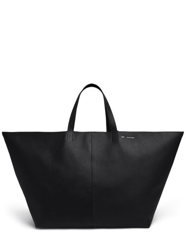 Bolso Tote De Piel - AMI PARIS - Modalova