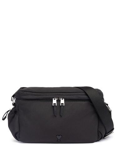 Ami De Coeur Nylon Messenger Bag - AMI PARIS - Modalova