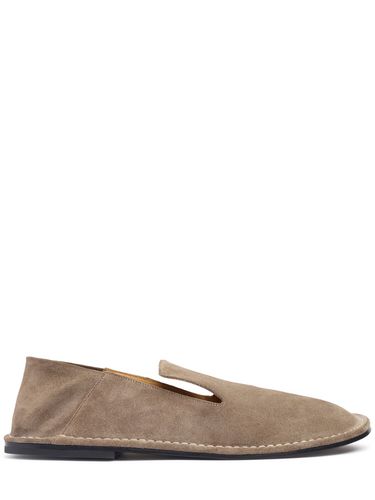 Scarpe Slip-on In Camoscio - AMI PARIS - Modalova