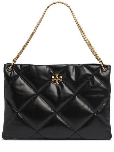 Hobo-tasche Aus Leder Mit Rautensteppung „kira“ - TORY BURCH - Modalova