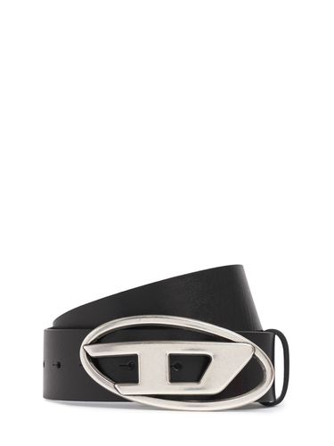 Cm D Leather Buckle Belt - DIESEL - Modalova