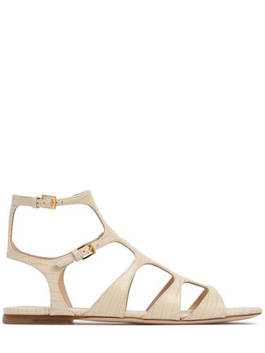 Sandalias De Piel Efecto Cocodrilo 5mm - TOM FORD - Modalova