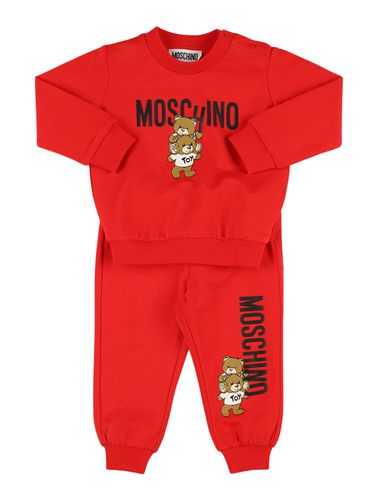 Sudadera Y Pantalones De Algodón - MOSCHINO - Modalova