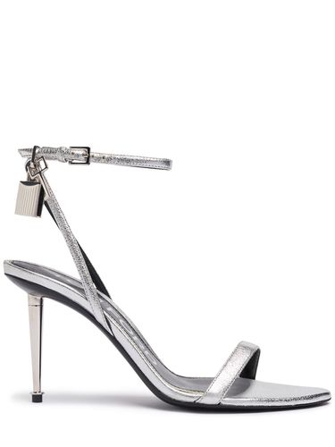 Mm Padlock Metallic Leather Sandals - TOM FORD - Modalova