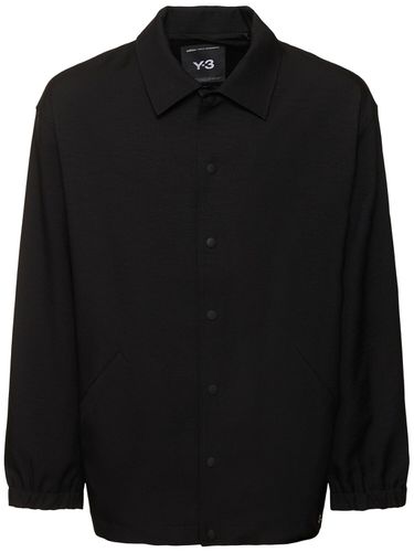 Overshirt Aus Technostoff - Y-3 - Modalova