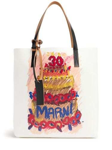 Bolso Tote N/s Tribeca Estampado - MARNI - Modalova