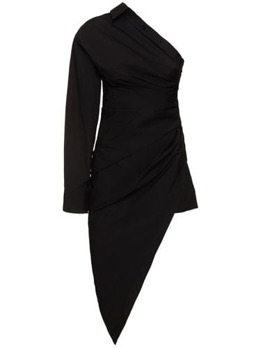 Asymmetrisches Popelinekleid Mit Rüschen - ALEXANDER WANG - Modalova