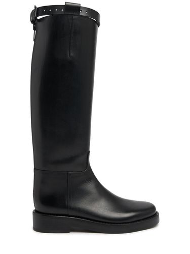 Mm Stan Leather Tall Boots - ANN DEMEULEMEESTER - Modalova