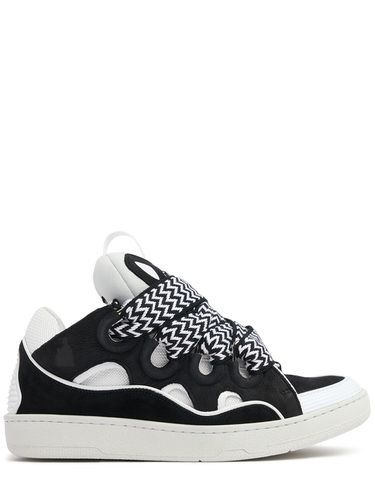 Mm Hohe Sneakers Aus Leder „curb“ - LANVIN - Modalova