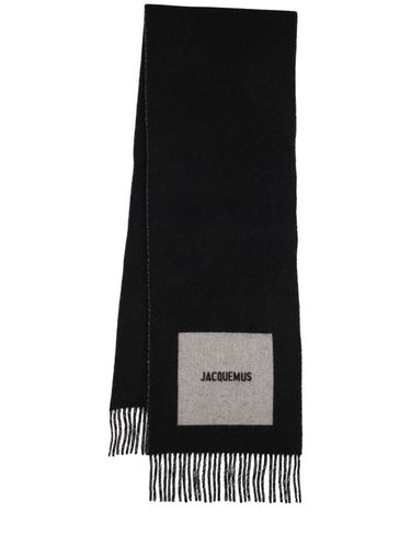 L'echarpe Rond Carré Wool Scarf - JACQUEMUS - Modalova