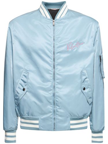 Chaqueta Bomber Con Logo - VALENTINO - Modalova