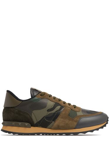 Sneakers Rock Runner De Piel - VALENTINO GARAVANI - Modalova