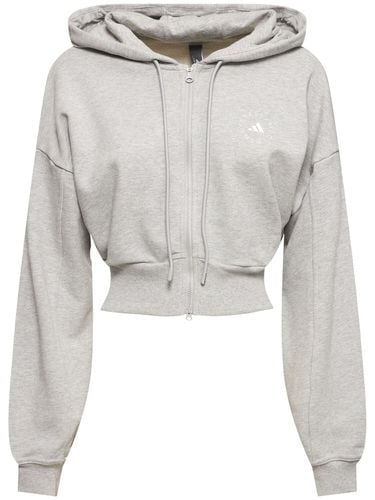 Sudadera Corta Con Capucha - ADIDAS BY STELLA MCCARTNEY - Modalova