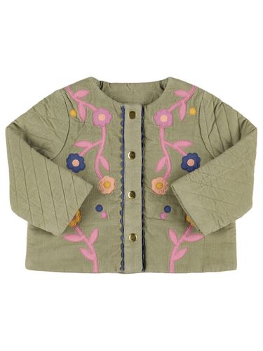 Chaqueta De Pana De Algodón Bordada - LOUISE MISHA - Modalova