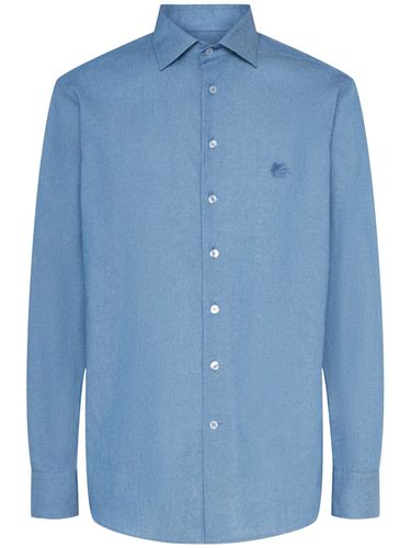 Roma Cotton Shirt - ETRO - Modalova