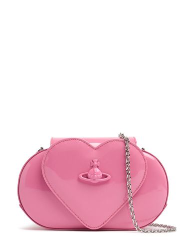 Bolso Jonny Heart Flap De Charol - VIVIENNE WESTWOOD - Modalova