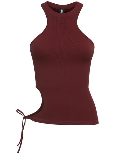 Geripptes Tanktop Aus Jersey - ANDREADAMO - Modalova