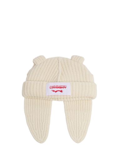 Cappello Beanie Chunky Rabbit In Misto Lana - CHARLES JEFFREY LOVERBOY - Modalova