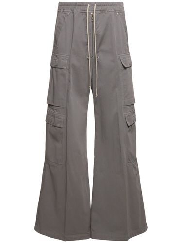 Jumbo Belas Double Cotton Cargo Pants - RICK OWENS DRKSHDW - Modalova