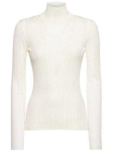 Top In Maglia Di Seta A Costine - CARVEN - Modalova