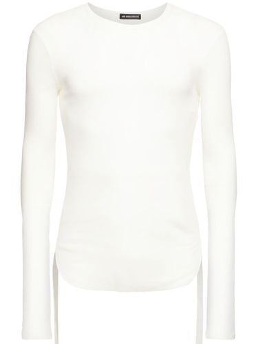 Top Cropped Brando A Maniche Lunghe - ANN DEMEULEMEESTER - Modalova