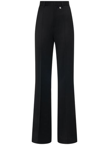 Wool Tailoring High Waist Straight Pants - GIUSEPPE DI MORABITO - Modalova