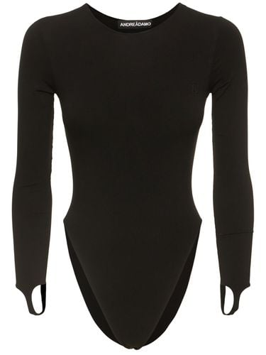 Sculpting Jersey Bodysuit - ANDREADAMO - Modalova