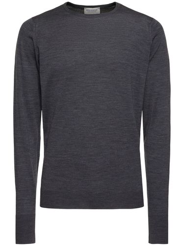 Maglia Girocollo Marcus In Lana Extrafine - JOHN SMEDLEY - Modalova