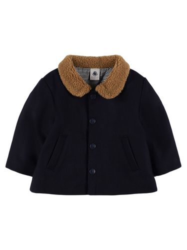 Chaqueta De Mezcla De Lana - PETIT BATEAU - Modalova