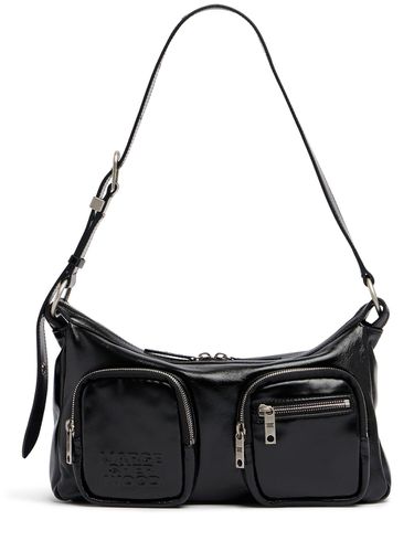 Outpocket Hobo Leather Shoulder Bag - MARGE SHERWOOD - Modalova