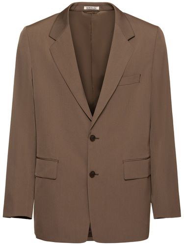 Light Wool Max Gabardine Jacket - AURALEE - Modalova