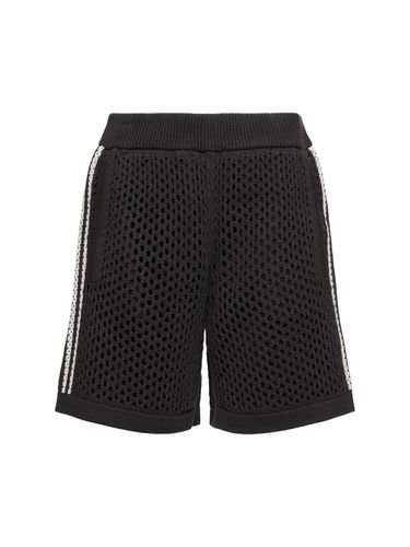 Shorts De Punto Abierto - ADIDAS ORIGINALS - Modalova