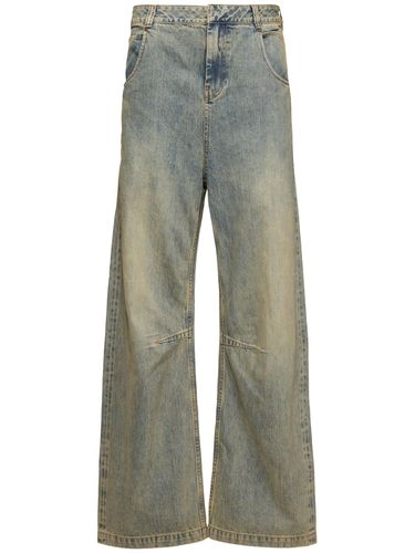 Gem Unisex Wide Leg Straight Jeans - ENTIRE STUDIOS - Modalova