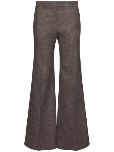 Wool Flared Pants - STELLA MCCARTNEY - Modalova