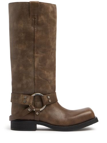 Mm Balius Leather Tall Boots - ACNE STUDIOS - Modalova