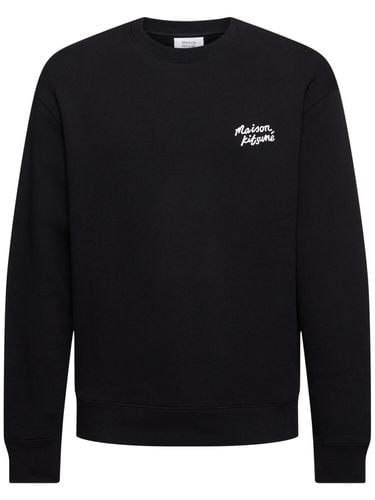 Handwriting Comfort Sweatshirt - MAISON KITSUNÉ - Modalova