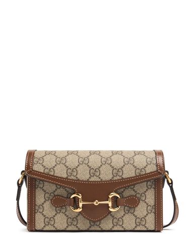 Bolso Mini Gg Supreme Horsebit 1955 - GUCCI - Modalova