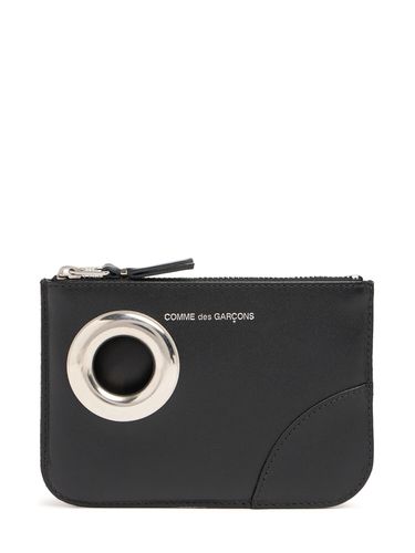 Brieftasche Aus Leder „eyelet“ - COMME DES GARÇONS WALLET - Modalova